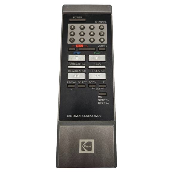 Vintage Kodak MVS-75 OSD Remote Control - Picture 1 of 4